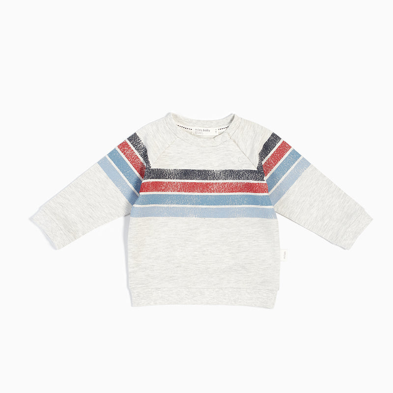 Alpine Club Blue Stripped Sweater