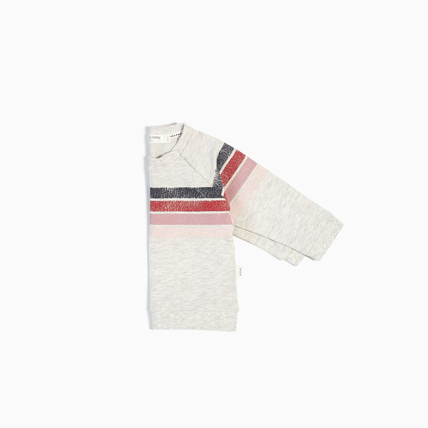 Alpine Club Pink Stripped Sweater