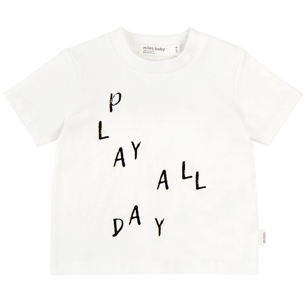 Play All Day T-Shirt, White