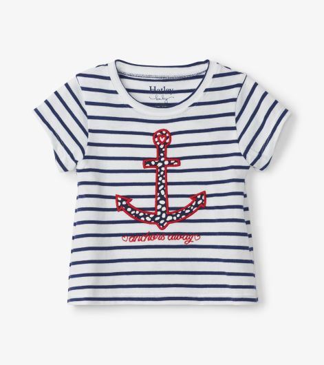 Nautical Stripe Baby Tee