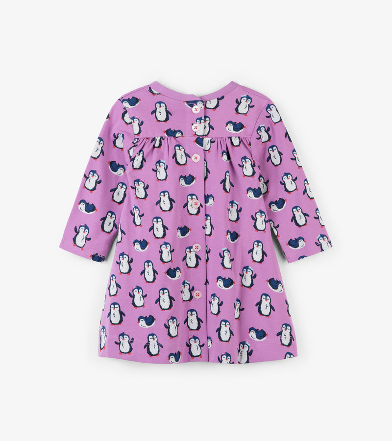 Playful Penguins Swing Dress