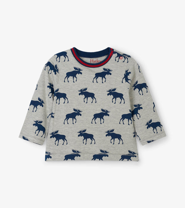 Moose Silhouettes Long Sleeve