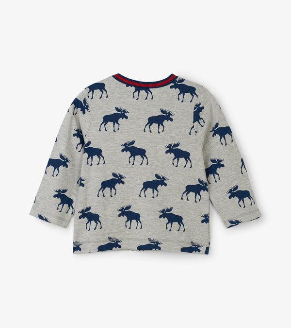 Moose Silhouettes Long Sleeve