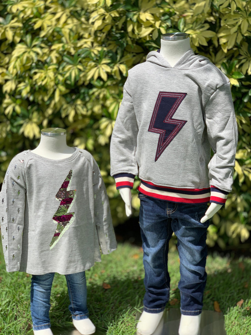 Lightning Hoodie Pullover