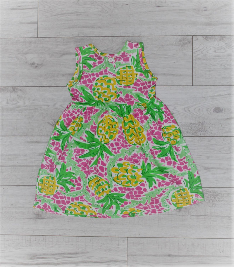 Pina Colada Pom Pom Dress with Pockets