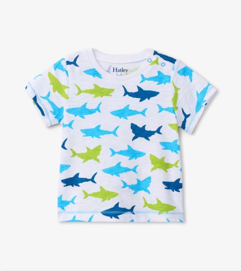 Great White Sharks Baby Graphic Tee