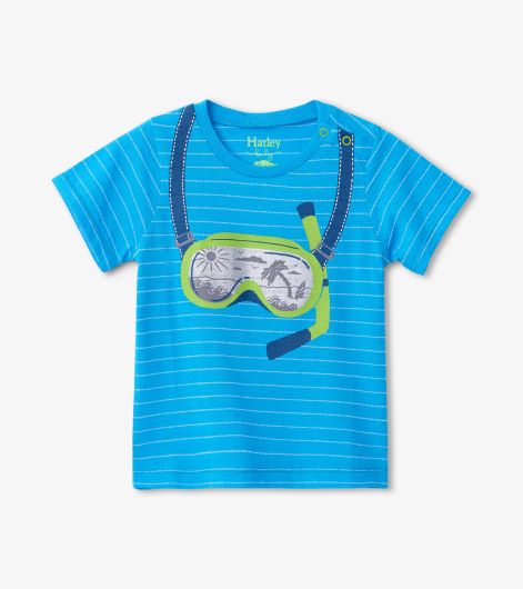 Tropical Snorkel Baby Graphic Tee