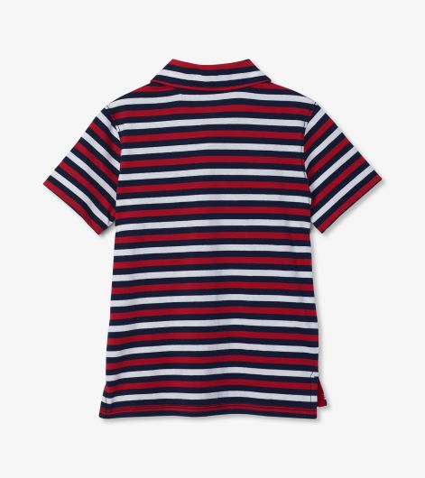 Nautical Stripe Polo Tee