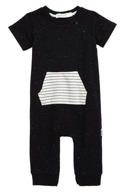 Midnight Dots Cotton Baby Romper