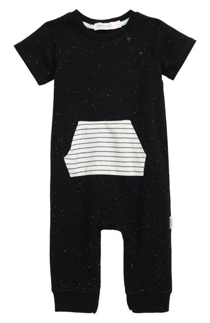 Midnight Dots Cotton Baby Romper