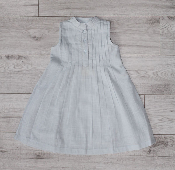 Light Blue Linen Dress